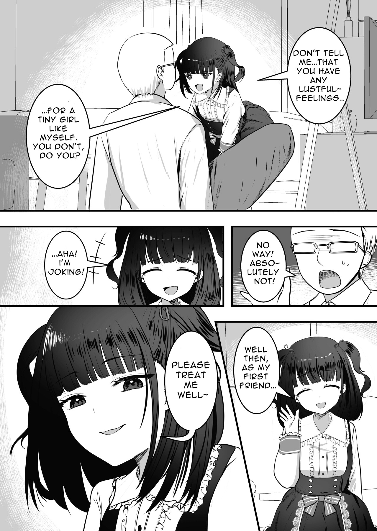 Hentai Manga Comic-A Female Brat Has Moved Into The House Next Door!-Read-4